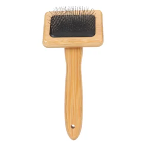 Macrame Comb More Beautiful Brush Soft Curves. Fast Brushing. Fine Polished Bamboo for Tapestries (L) - 1210230030912