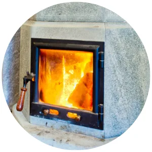 HOTREGA Natural and Soapstone Stove Cleaner 500 ml SET + Microfibre Cloth 40 x 40 cm - Specksteinofen