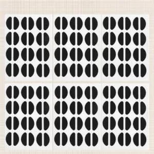 Tofficu 48 Pairs Shot Glasses Nose Pads Raised - product information 2