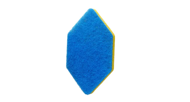 Vileda Bad Blitz replacement sponge hexagonal shape for bathroom cleaning no scratching - Refill