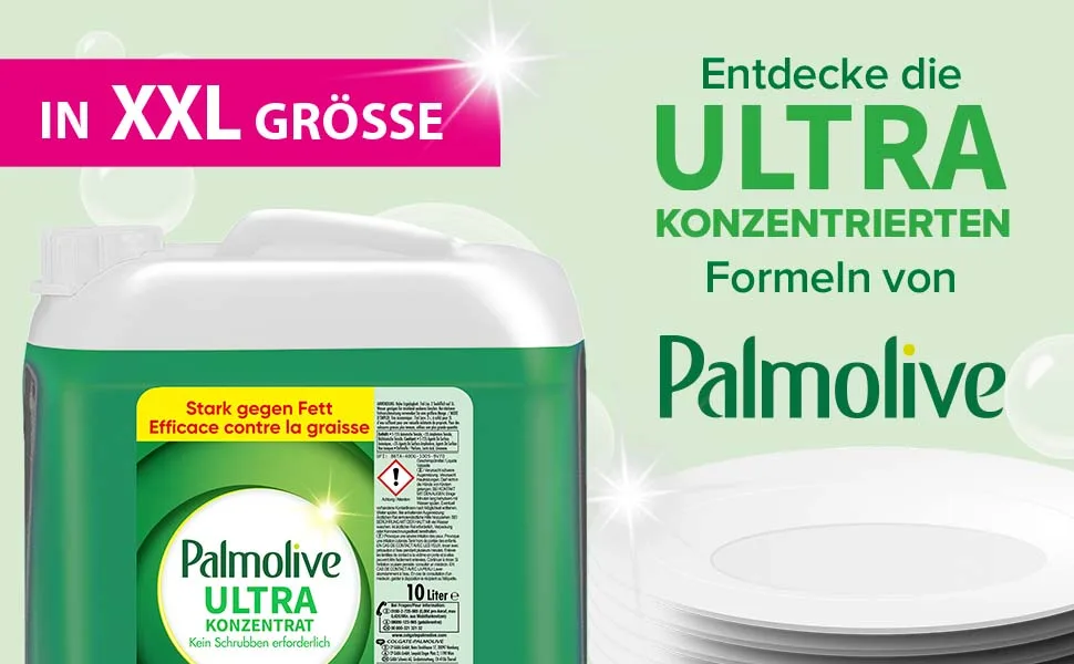Palmolive Dishwashing Liquid Ultra Original 10L - Dishwashing liquid with high grease dissolving power - product information 1