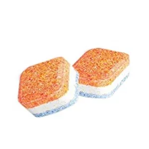 Redfox24 dishwasher broken tabs - dishwasher flush - dishwasher cleaner - with 12 different functions - available in a 4 kg cardboard citrus 200 pieces (1 Pack) - Multi Tabs