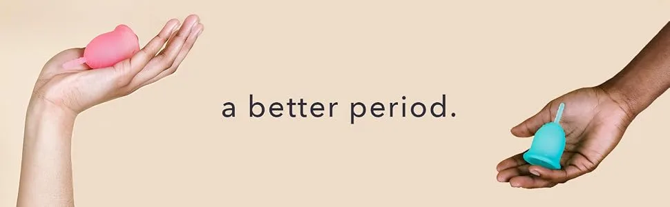 Lena Sensitive Menstrual Cup - Small - Coral - Regular Flow - Soft Beginner Cup - Made in USA - Sensitive Bladders & Period Cramps Coral Small (Pack of 1) - a better period with lena period cup made in usa