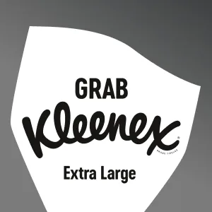 Kleenex Extra Large Facial Tissues 100% Recyclable Packaging 16 Standard Tissue Boxes (1440 Tissues) White 1440 pieces (1 pack) - kleenex