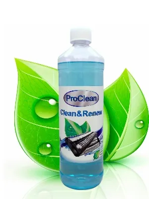 Ideal per clean shaving head cleaner 10 x 1000ml refill fluid for cleaning cartridges.Brown CCR cartridges + common cartridges - pro clean scherkopf