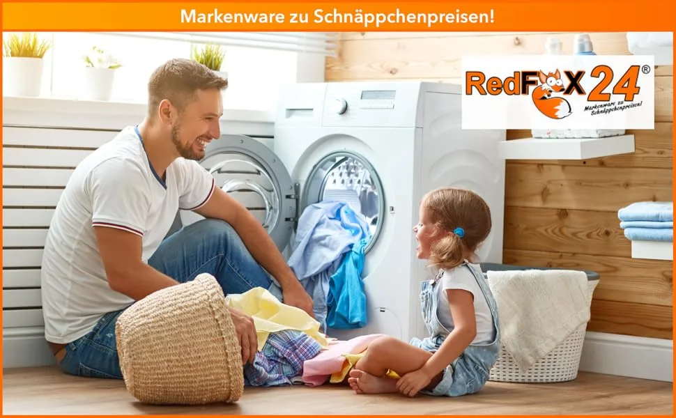Redfox24 dishwasher tabs - dishwasher flush - dishwasher cleaner - with 12 different functions - available in a 10 kg cardboard citrus 10 kg (1 Pack) - redfox