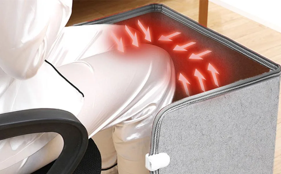 Holds foldable room heating devices trimble -folding space heater - electrical room heating with timer extra heat for legs ankles and feet and quiet heating for office/subtic/at home - Raumheizung unter dem Schreibtisch, 3D faltbarer Fußwärmer unter dem Schreibtisch, Elektrischer