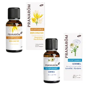 PRANAROM Cera 007760888 wax 1 piece (1 pack) - Diffusion Respi, ätherisches Öl für Diffusion, Ultraschall-Diffusor, Diffusor, Pranarom