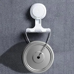 Frifer razor holders |Wall rasier hooks for the shower - wall -mounted razor holder with suction cup for hat luffa coat razor - Einfache Einrichtung