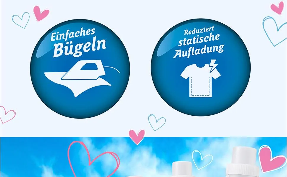 Softlan fabric softener Soft & Mild 12 x 1l for irresistibly soft laundry - Softlan, Weichspüler, Softlan Weichspüler