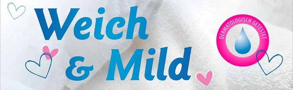 Softlan fabric softener Soft & Mild 12 x 1l for irresistibly soft laundry - Weichspüler, Softlan, Softlan Weichspüler