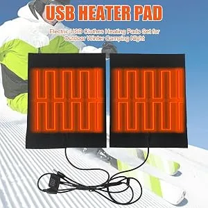 Teksome silicone heating pillows electrically heated seat cushion heated seat cushion 3 adjustable temperatures waterproof USB heating pillows for cold weather - Einstellbare Wärmebehandlung