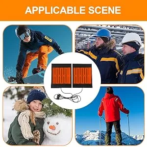Teksome silicone heating pillows electrically heated seat cushion heated seat cushion 3 adjustable temperatures waterproof USB heating pillows for cold weather - Waschbar und faltbar