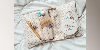 HAMUR HOME WARLING PACK ORGANIZER AND COSMECTION PACK 2IN1 - Small diaper bag for on the way Mamas diapers cream cloths baby organizer (elephant) - hamur_logo