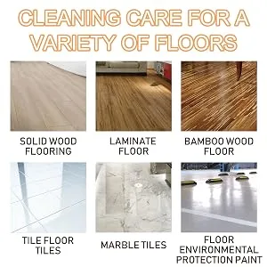 Powerful floor cleaner Powerful Decontamination Floor Cleaner Multi-Purpose Floor Cleaner Hardwood Floor Cleaner Orange floor cleaning concentrate multi-purpose floor cleaner (2 pieces) - Floor Cleaner