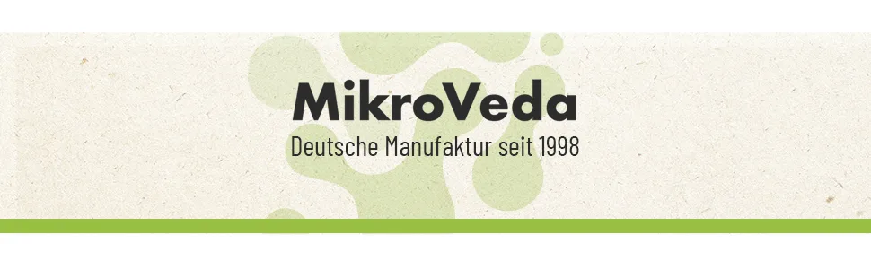 Microveda M33 + Kids 50ml Bio Microbiotic oral spray incl. Pipette for children fermented with microorganisms + peppermint 100% vegan - Footer