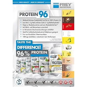 Frey Nutrition Protein 96 2 x 750g can 2 pack vanilla - PROTEIN 96