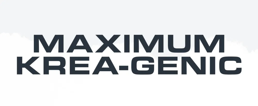 Weider Maximum KRea-genic creatine capsules highly dose double buffered creatine monohydrate for more power at workout muscle building capsules 200 capsules - Max Kreagenic