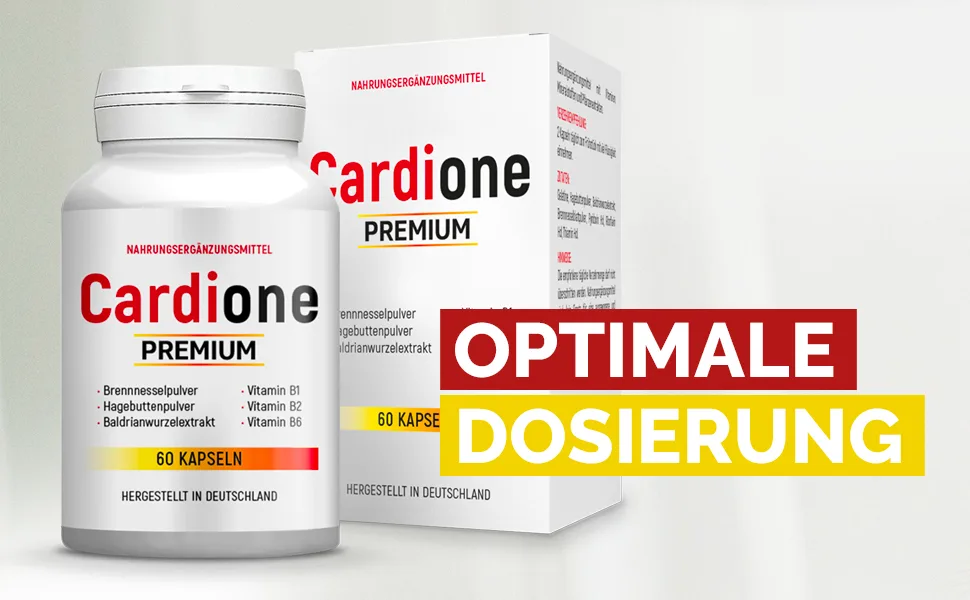 MayProducts Cardione Premium Capsules - Quality directly from Germany - Cardone for men and women | 60 capsules (1 can) - product information 3
