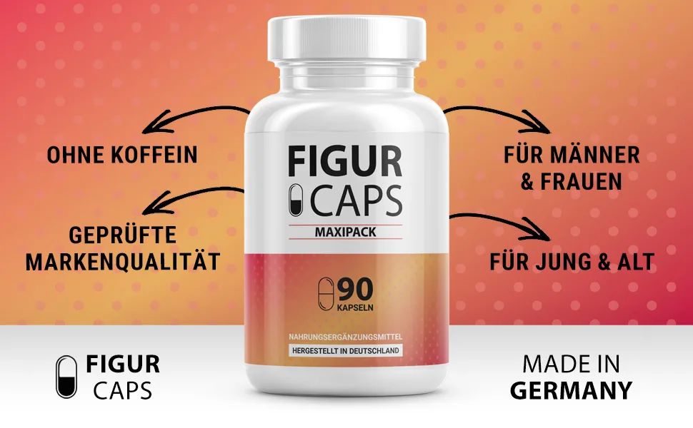 Figur Caps | Capsules with valuable Garcinia Cambogia extract | special GC formula | metabolism | 90 capsules (1x) - product information 1