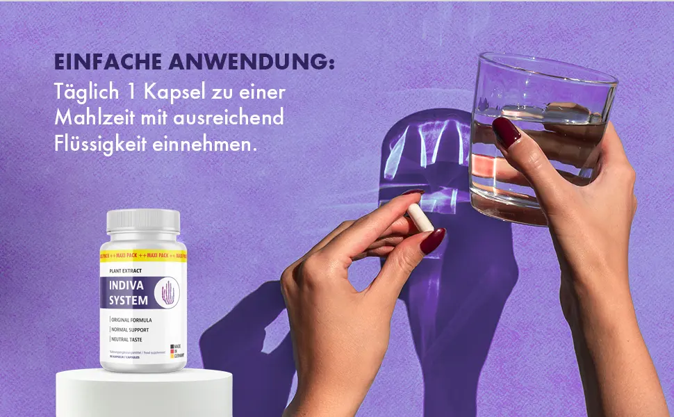 Indiva System capsules | Original formula with Garcinia Cambogia | 1x90 capsules - Indiva System Kapseln 4
