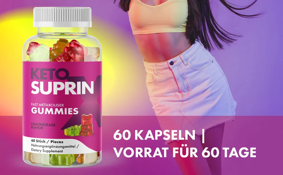Ketosuprine Gummies - for women and men - 60 Gummies pPack (1x) - product information 2