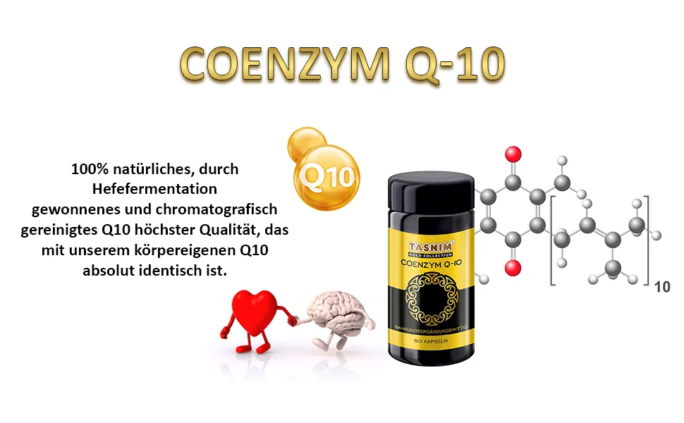 Coenzyme Q10 - 60 capsules - Tasnim - Tasnim q10