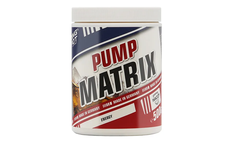Bodybuilding Depot - Pump Matrix 500G Pre Workout Booster without caffeine high -dose amino acids for maximum pump effect in training vegan recipe - Pump Matrix Trainingsbooster