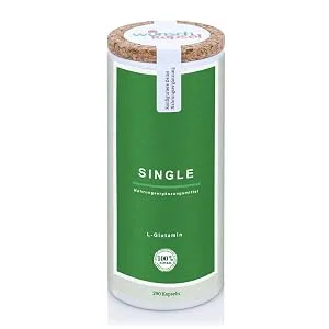 Wish Capsule Single L-Glutamine 290 capsules content - Single Glutamin
