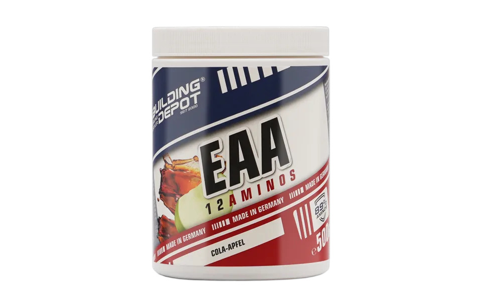 Bodybuilding Depot - EAA powder 500g - apple | vegan recipe | contains all important amino acids | EAAs in high concentration - Eaa Pulver
