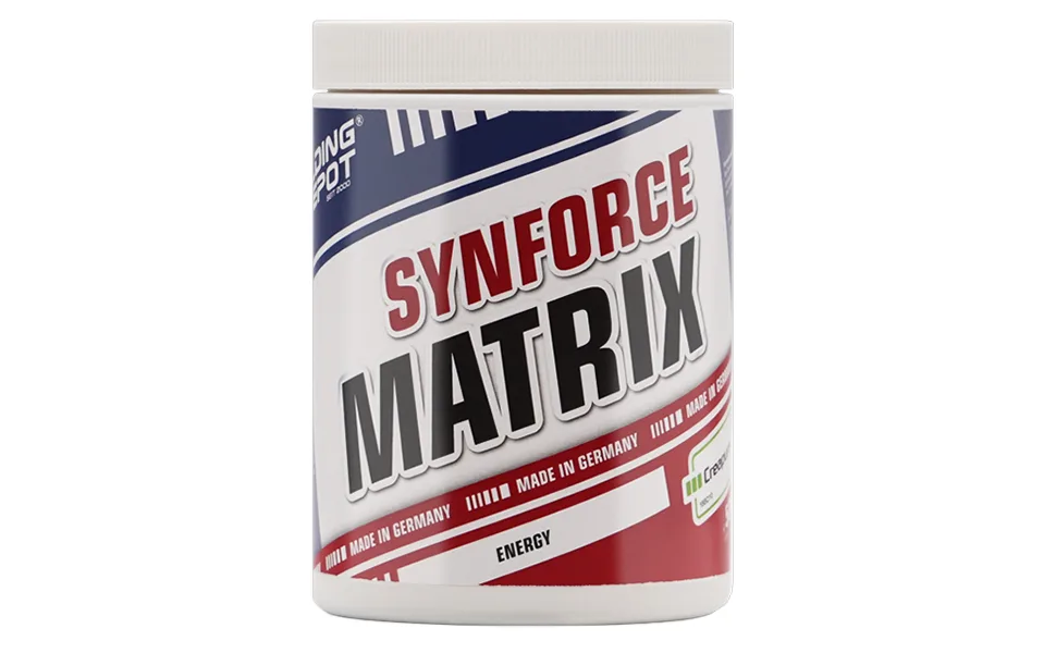 Bodybuilding Depot - Synforce Matrix 500G Pre -Workout Training Booster 200mg Pure Kaffein + 7.5G Citrullin Pro Pro It for maximum focus in training Energy - Pre-Workout Trainingsbooster