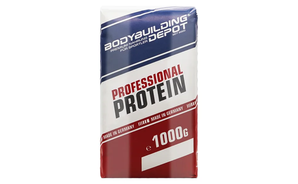 Bodybuilding Depot Professional multi-component protein powder 89% protein content high biological value 1kg (vanilla) - Mehrkomponenten Protein Pulver