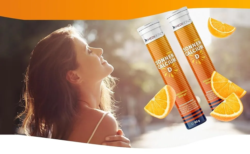 Sonnencalcium D Medibond effervescent tablets 2 x 20 pcs - Doppelpack bestellen