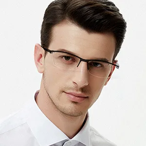 LUFF 4Pcs Anti-Blue Ray Reading Glasses Portable Ultralight Readers 1.5X Black - product information 4