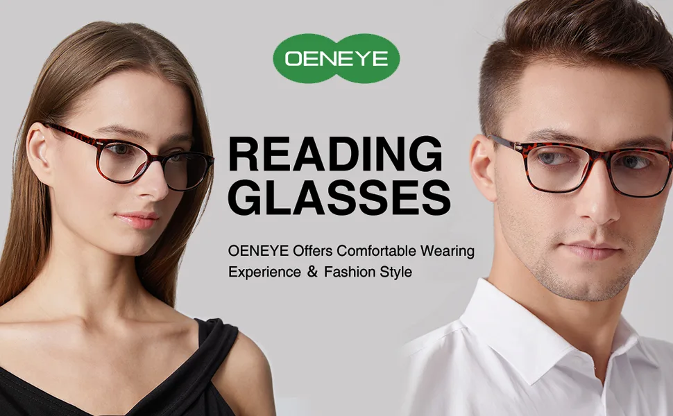 OENEYE 3 Pack Spring Hinge Reading Glasses Lightweight Material Vintage Design Reading Glasses for Men and Women Multicolor 3.5 x - iouhoiu