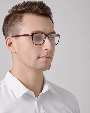 OENEYE 3 Pack Spring Hinge Reading Glasses Lightweight Material Vintage Design Reading Glasses for Men and Women Multicolor 3.5 x - Lesebrille