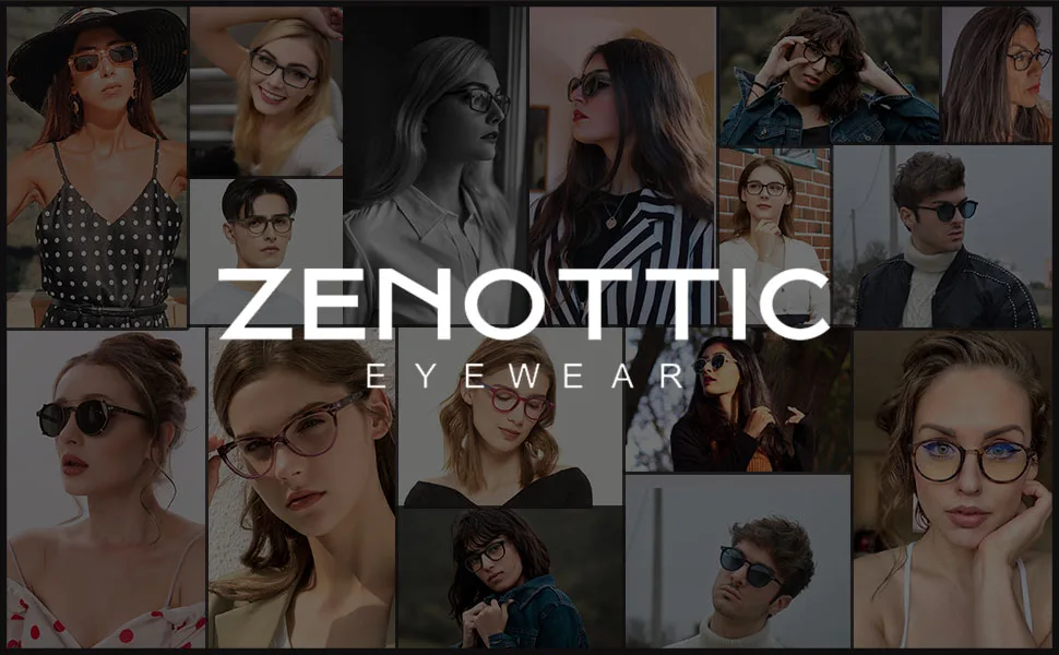 Zenottic reading glasses men's blue light blocking anti-blue-ray reading glasses classic design frame anti-UV400 glasses for reading black 0.0 x - lesebrille damen, herren