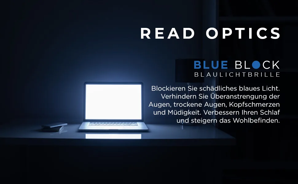 Read optics blue-light glasses for computers gaming and cell phones to avoid eye and headache flat foldable glasses with protective case +0.0 black / blue block lens / rond - blaulichtbrille computer lesen gaming fernsehbildschirm kopfschmerzen