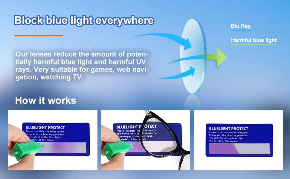 Tide blue light blocking glasses for headache and headache UV protection resting glasses for women and men computer pink & black 2.0 x - product information 6