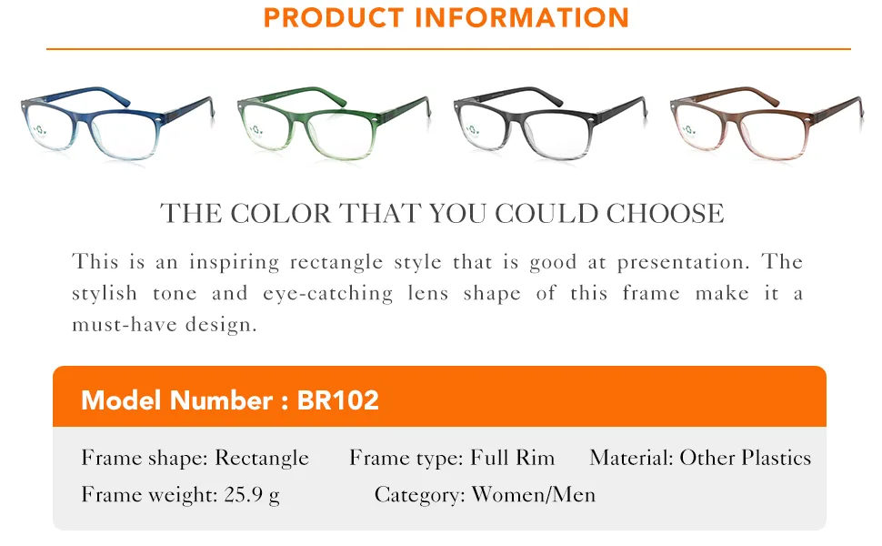 EFE reading glasses 4-pack Multi-colored full format reading glasses women and men good glasses High quality rectangular spring hinges comfortable matted environmentally friendly reading glasses multi-colored 3.0 x - iuyhiouyh