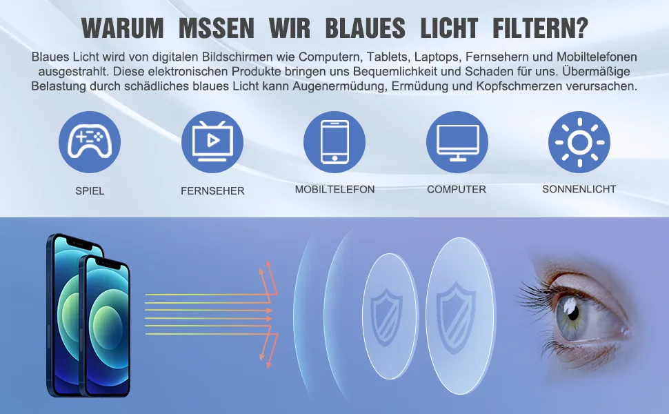 Oushiun reading glasses for men's blue light-blocking metal frame computer readers anti-eye load/UV/glare Gunmetal gray 2.5 dioptries - lesebrille +3.0 metall