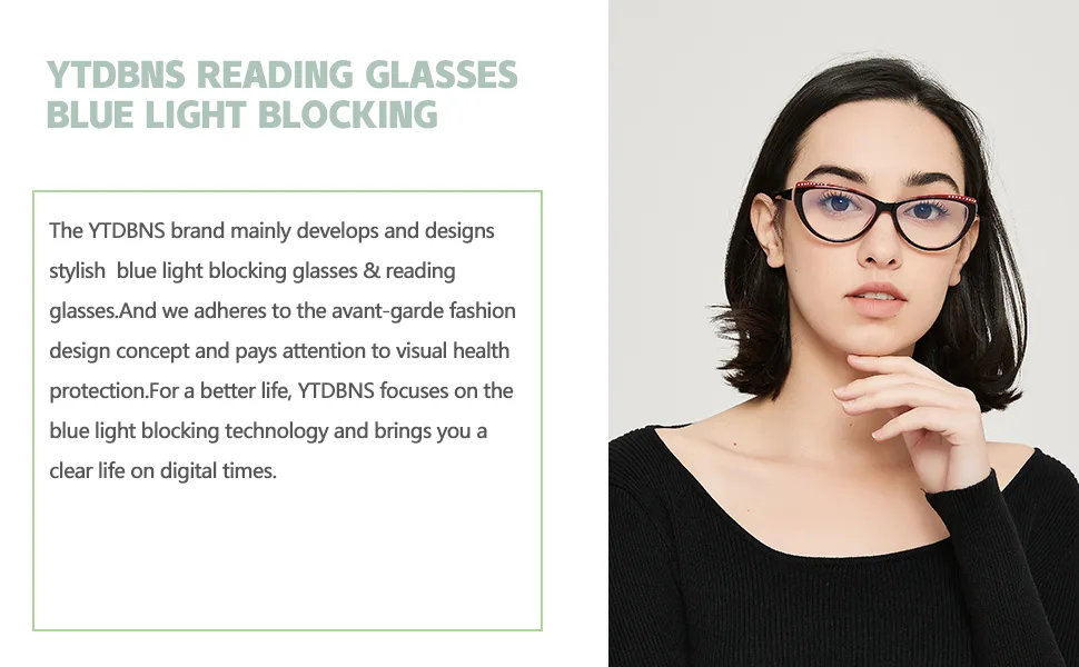 Eyeurl 3 Pack Reading glasses Cateye reading glasses Blue light blocker for women reading glasses visual aid glasses reading help for women with feather hinges 3 pieces 2.5 x - product information 2