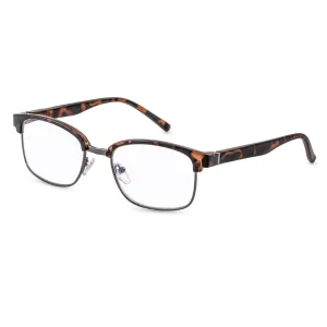 FILTRAL blue light filter reading glasses/anti-blue light reading aid for smartphone tablet & PC matt Havana brown-anthracite +3.50 diopter - lesebrille palermo main
