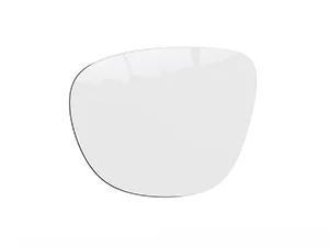 BloomoAK-99 % blue light-blocking glasses gaming goggle-free-free-anti-fatigue suitable for screens games television yellow-65 %-matt black rectangular - clear anti-blue light glasses