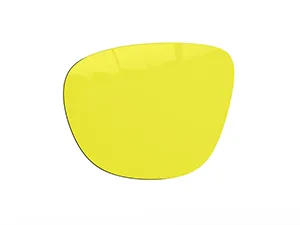 BloomoAK-99 % blue light-blocking glasses gaming goggle-free-free-anti-fatigue suitable for screens games television yellow-65 %-matt black rectangular - yellow lenses