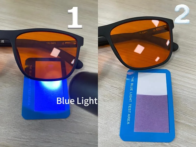 BloomoAK-99 % blue light-blocking glasses gaming gaming-free-free-anti-fatigue suitable for screens games television orange-99 %-square matt black (hinge upgrade) rectangular - blaulichtfilter brille herren