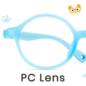 Cyxus Kids Blue Light Filter Glasses Non-Prescription Ultem Super Soft Lightweight Computer Gaming PC Glasses Boy Girl 01blue - computerbrille