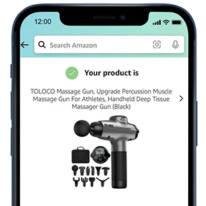TOLOCO Massage Gun, Upgrade Percussion Muscle Massage Gun for Athletes, Handheld Deep Tissue Massager Gun, Carbon Carbon Black - product information 16
