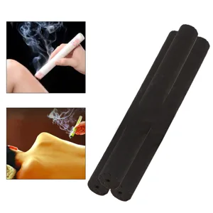 Smokeless Moxa Rolls Stick Moxa Wool 10Pcs Moxibustion Sticks One Box Healing Therapy Treatment for Body Parts - JM00929-3