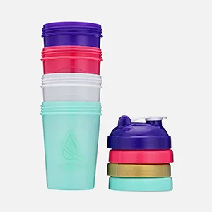 4 PACK - 20-Ounce Shaker Bottle with Wire Whisk Balls, Shaker Cups for Protein Mixes, By Hydra Cup - product information 4